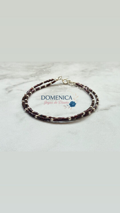 Pulsera Miyuki | Plata 925